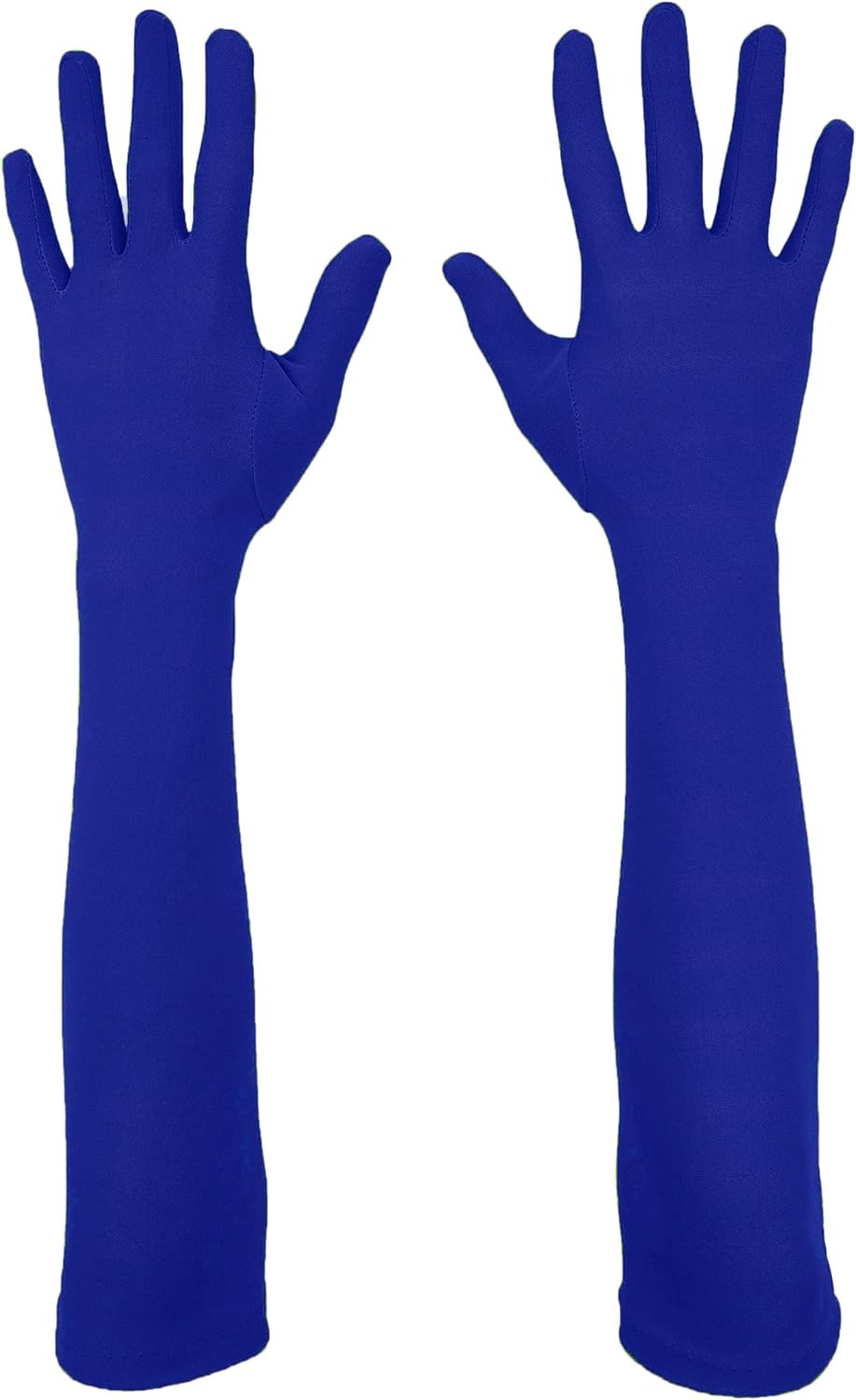 Unisex 17.7″ Elbow Length Spandex Stretchy Costume Gloves Opera Party Bridal Dan