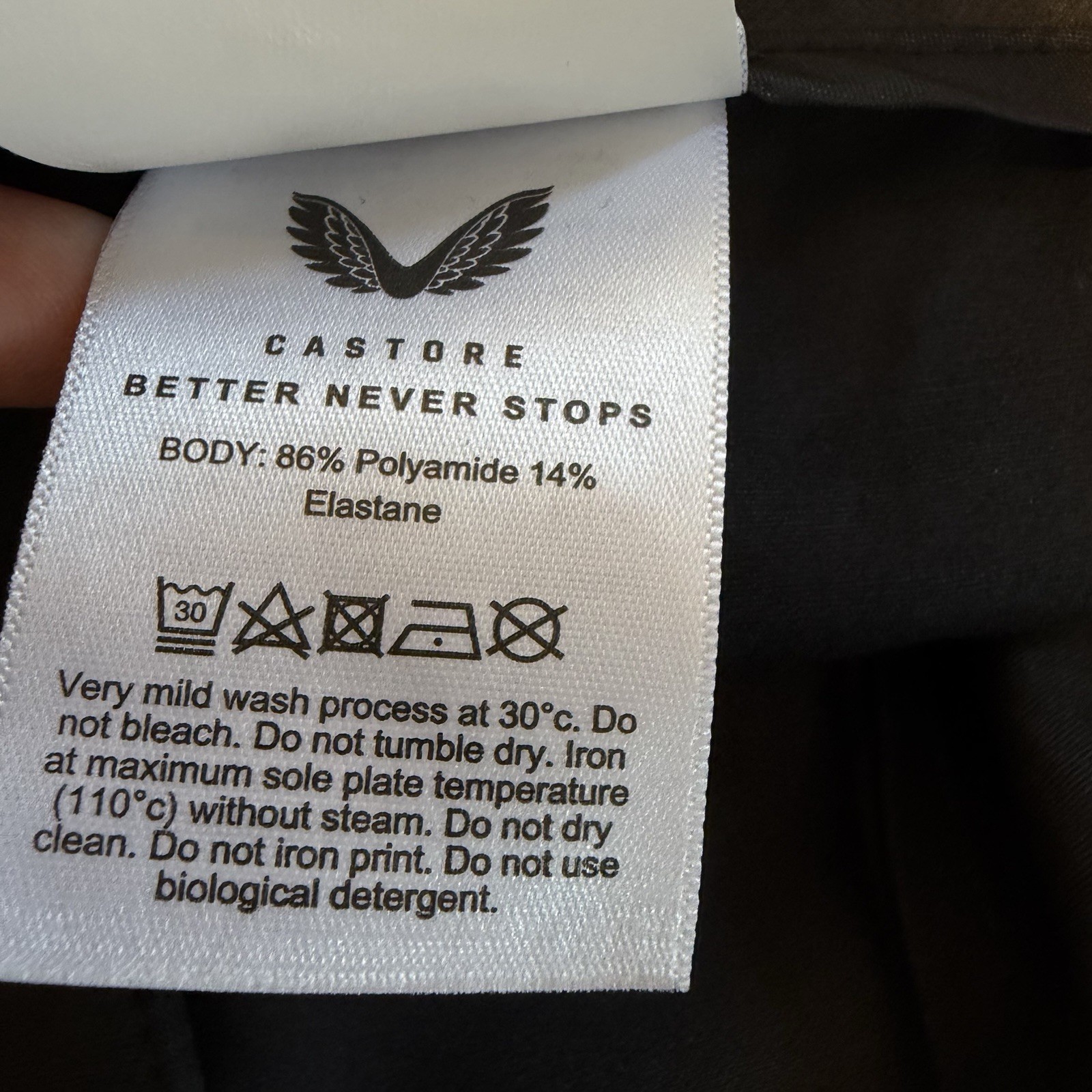 Castore McLaren Pants Mens 36×32 Gray Indy Racing Cargo Performance Lightweight