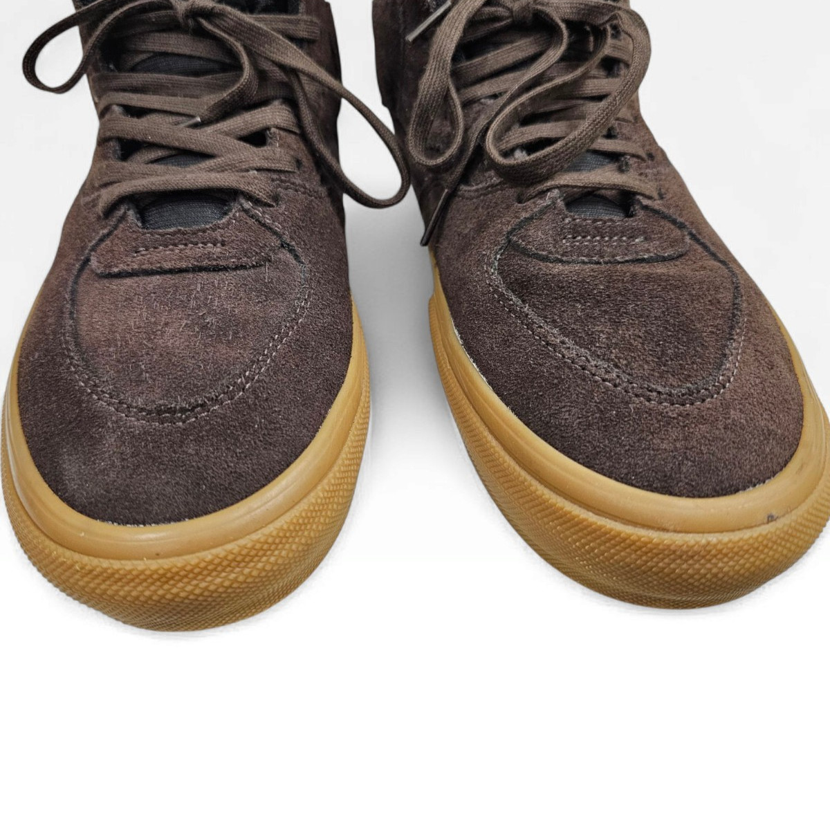 VANS Skate Men Half Cab Brown Gum Suede Low Sneakers 12M