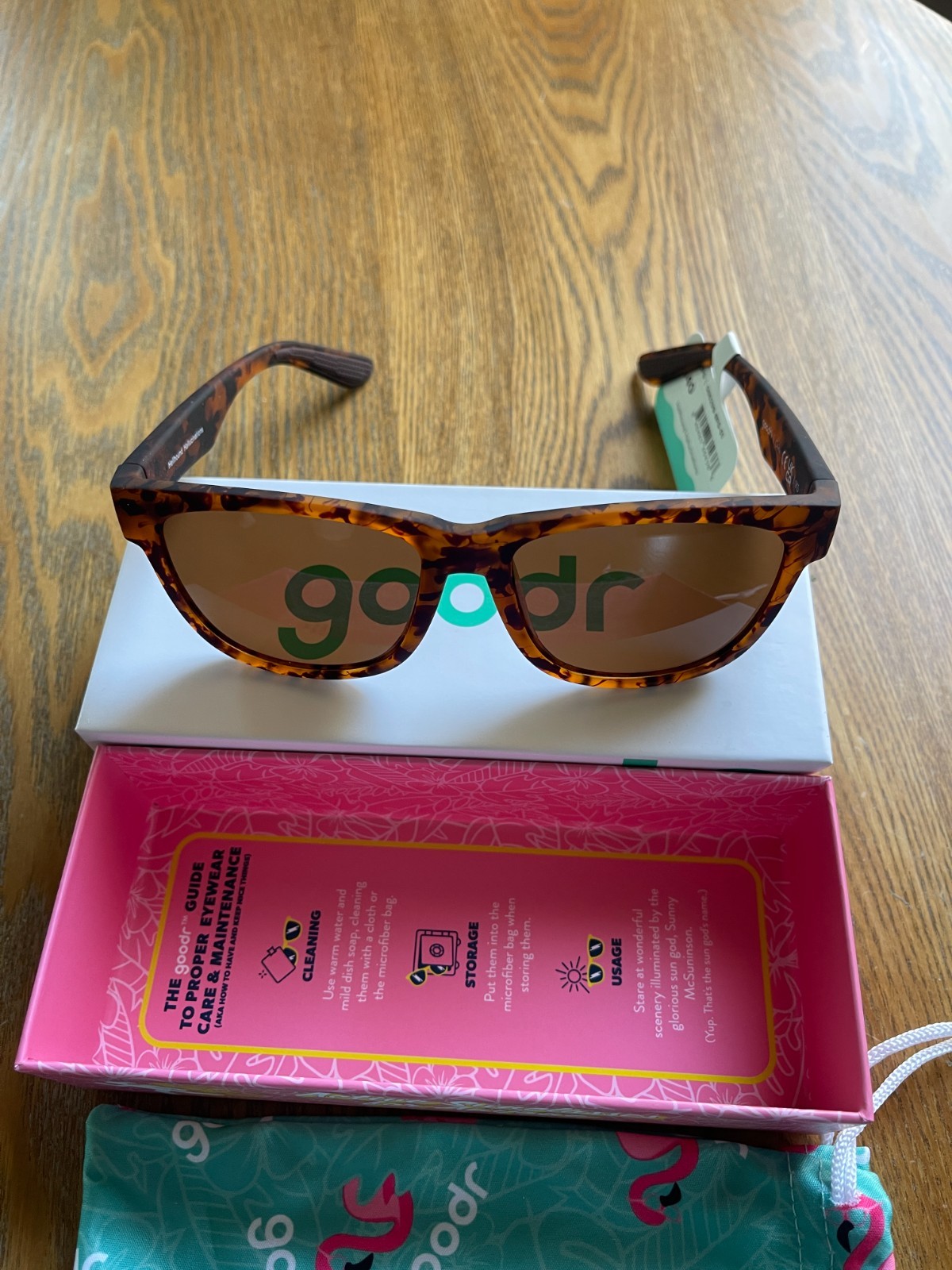 New Goodr “Hellhound Hallucinations” BFG Polarized Sunglasses No Slip! NEW!