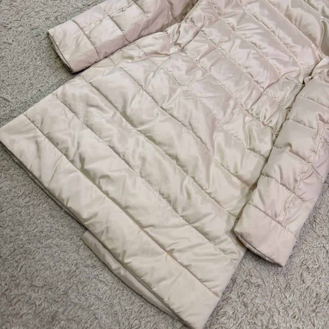 Max Mara 4-way reversible down coat for women, beige, size M.