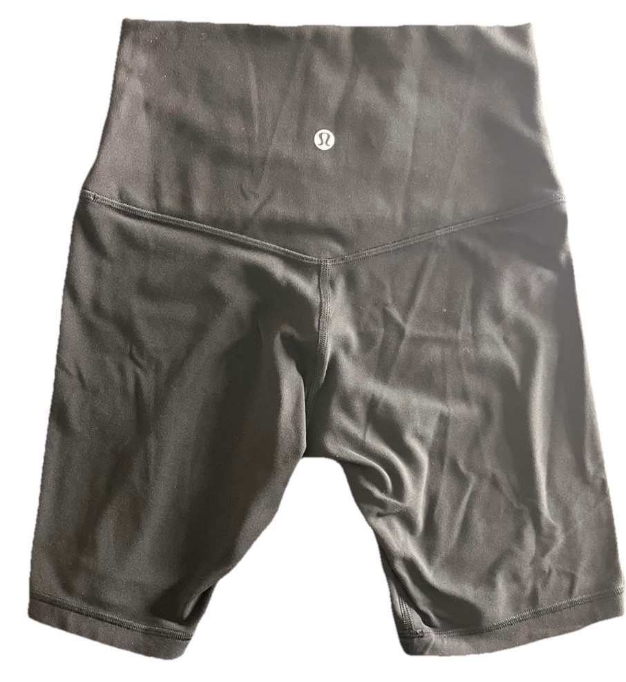 Lululemon Align Short 8″ (Size 4) Black Workout Gym Activewear