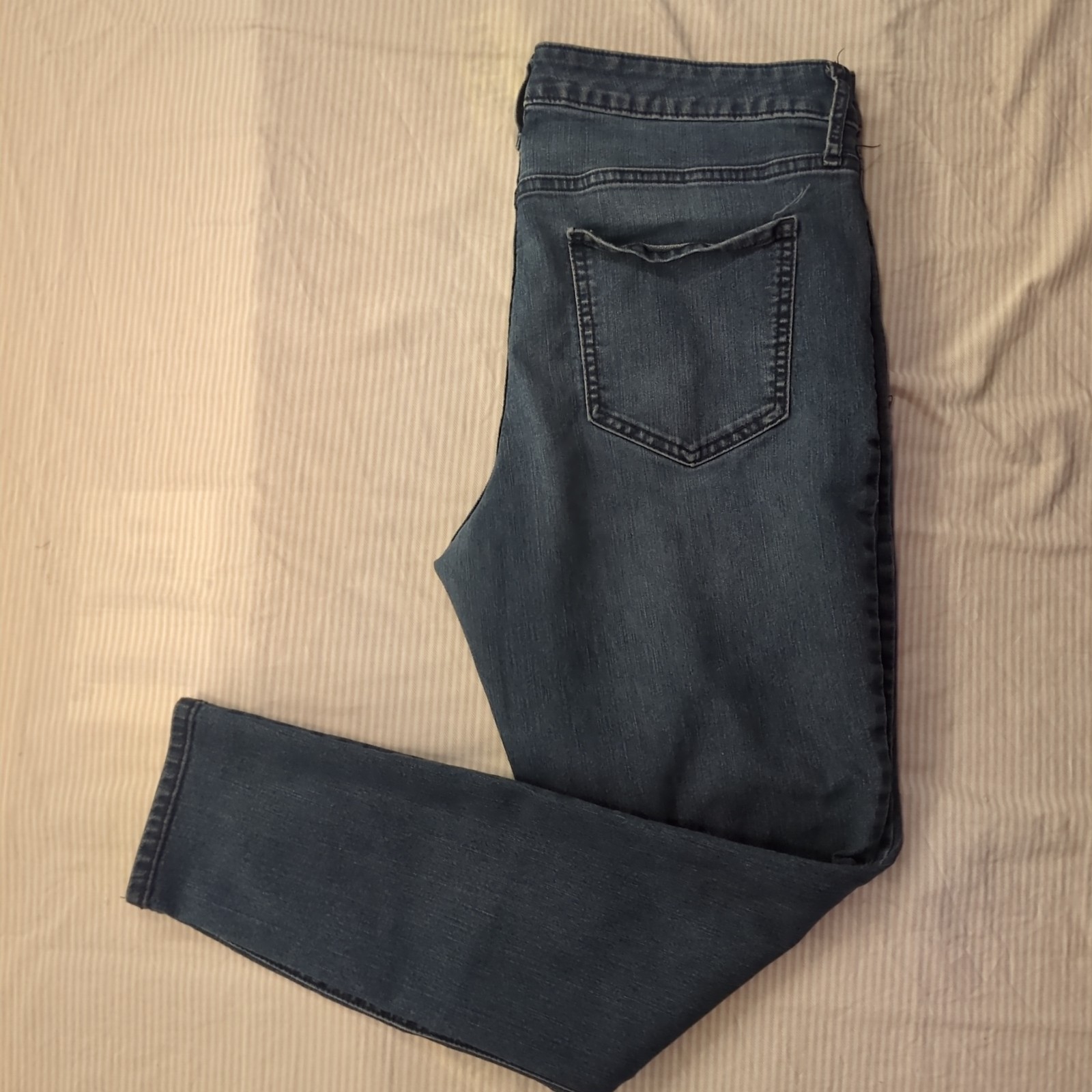 Old Navy Jeans Super Skinny Hi-Rise Womens Size 14 Med Blue