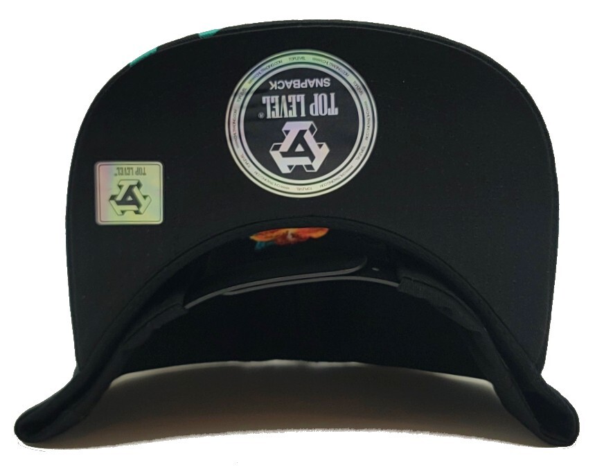 Hawaii New Top Level Aloha Floral Hang Loose Maui Black Era Snapback Hat Cap