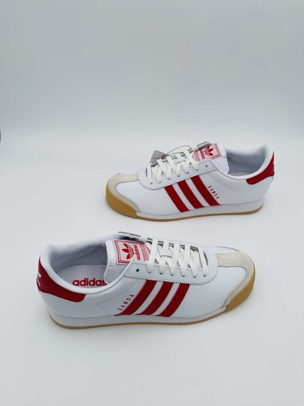 Adidas Samoa Sneakers Original Shoes Cloud White/Better Scarlet JH9079 US 4-12