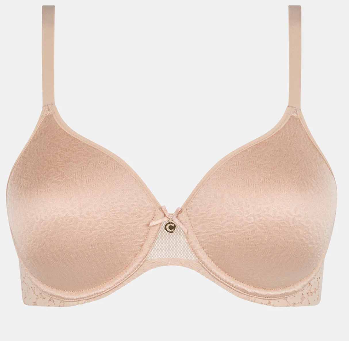 CHANTELLE 13FN3 NORAH FULL COVERAGE SPACER T-SHIRT BRA NUDE BLUSH 40H US
