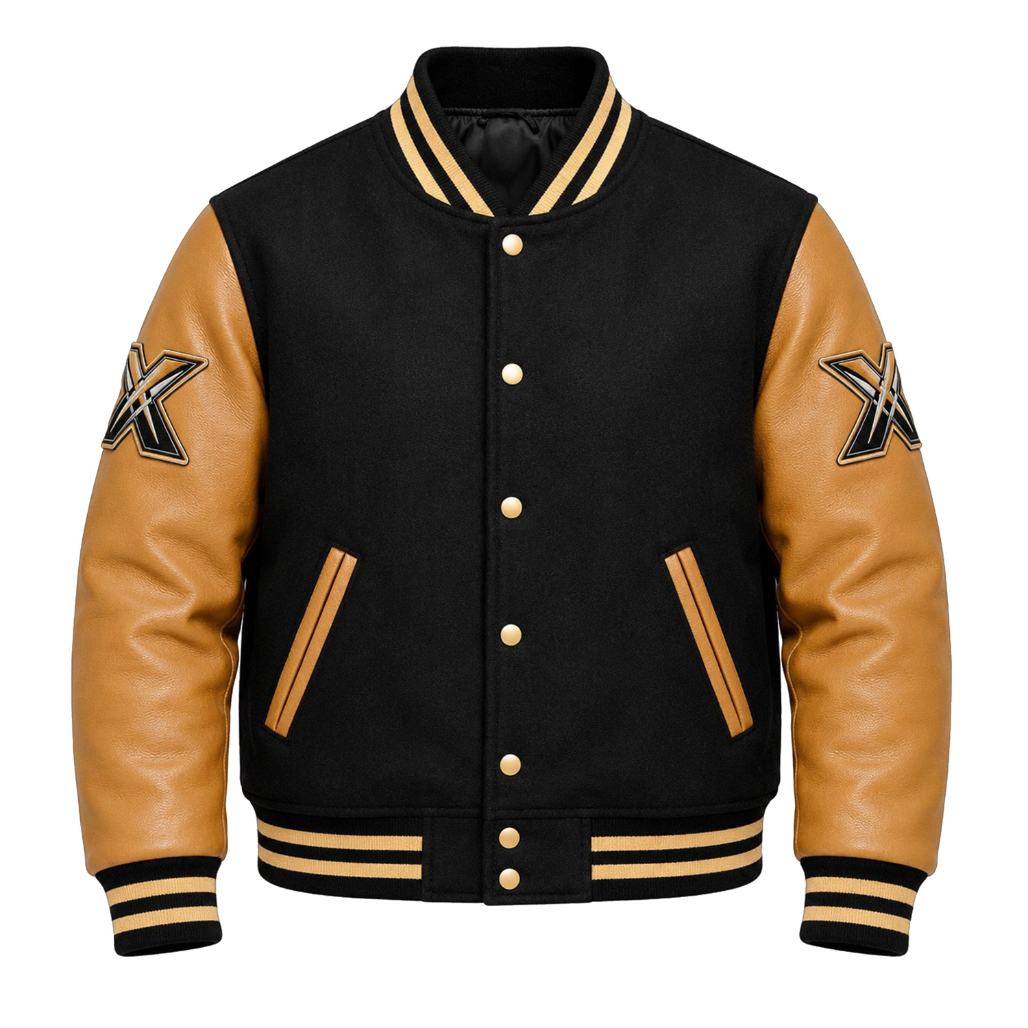 X-Men Inspired Varsity Leather Jacket Men’s Women’s Letterman Boomber Jacket
