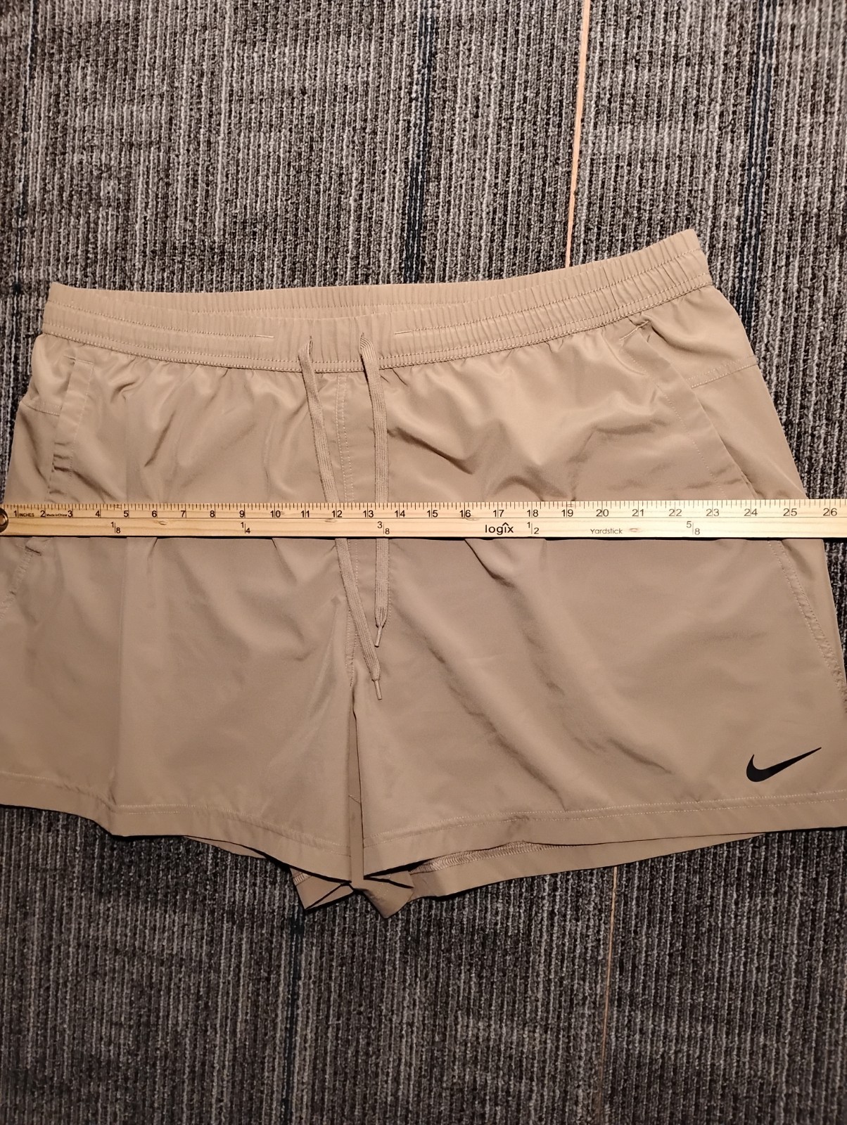 Nike Dri-Fit Form Unlined Versatile Shorts- Men’s Size 3XL Desert Khaki 5 Inseam