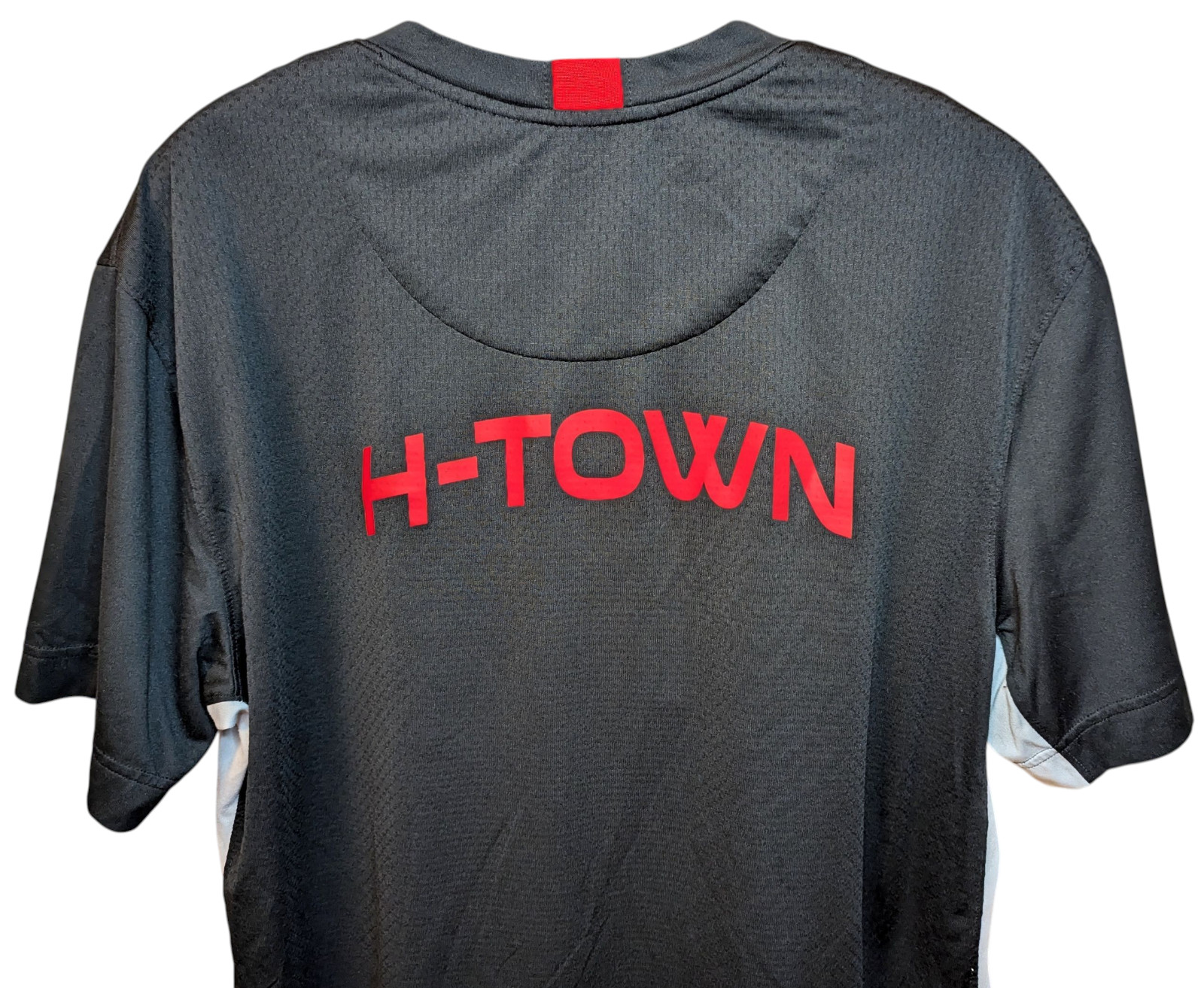 Nike HOUSTON ROCKET Shooting Shirt Mesh City Edition Mens XL Performance H-Town