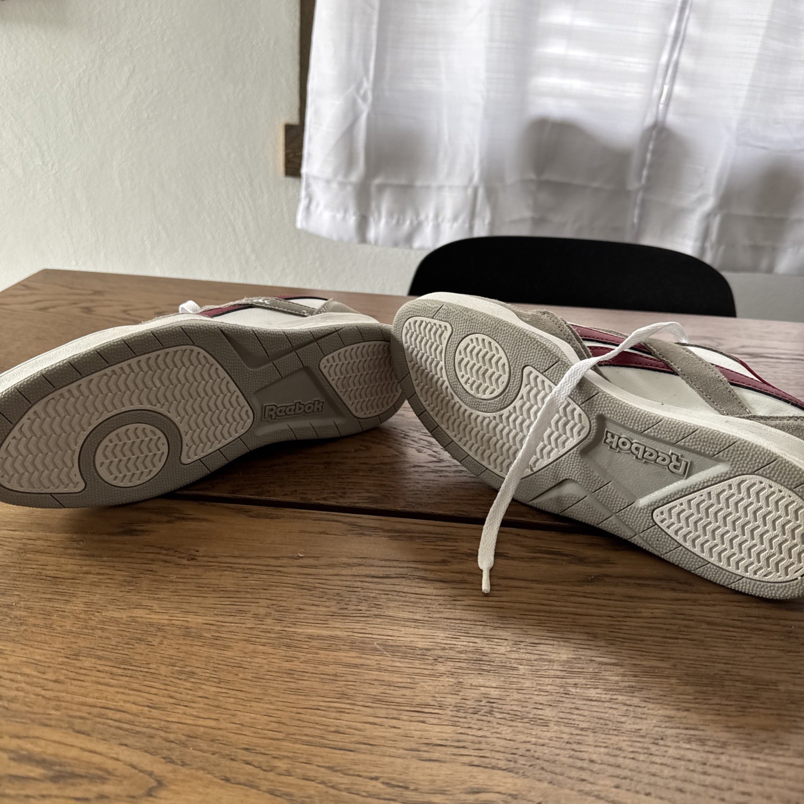 Reebok Royal BB4500 Low 2 in a “Steely Fog/Cold Grey/Classic Maroon” colorway