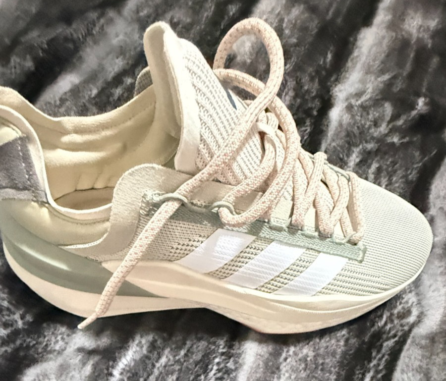 Adidas Avryn_X Putty Grey Silver Pebble Sneakers Boost Technology IG3609 Sz 9.5