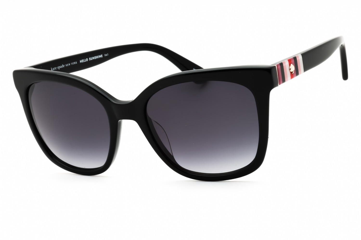 KATE SPADE KSKIYA-807-53 Sunglasses Frame Size 53mm 140mm 19mm BLACK Women