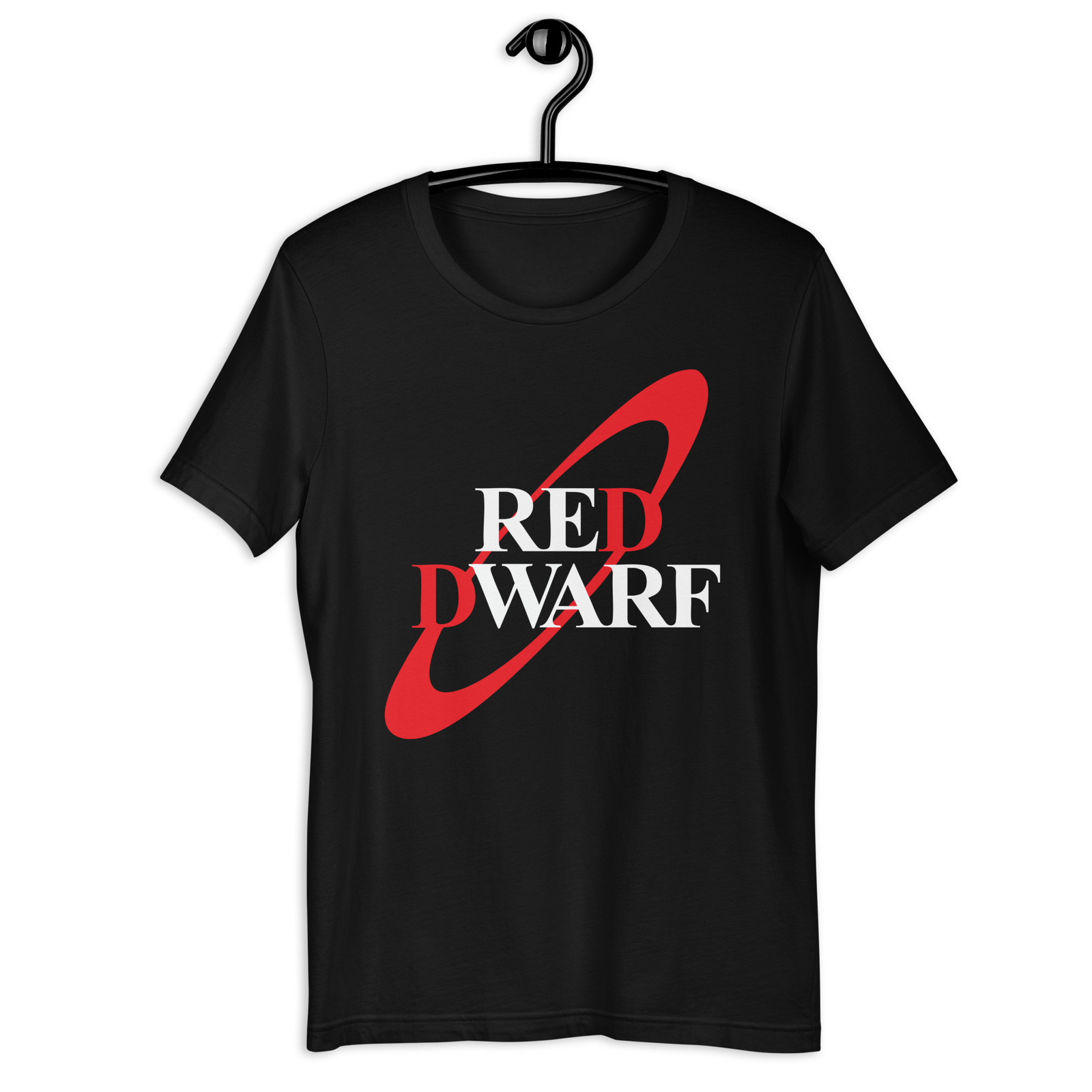 Red Dwarf Logo T-Shirt British Sci-Fi TV Show Tee for 80s & 90s Tee S-5XL