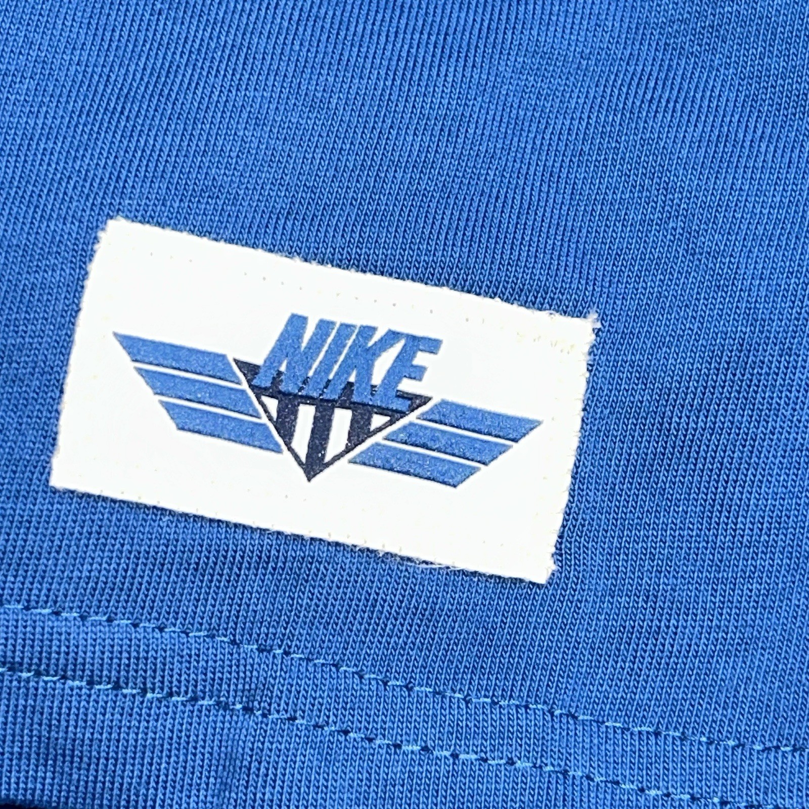 Nike Sportswear Air Graphic Tee Medium Blue Loose Fit Floral NWT