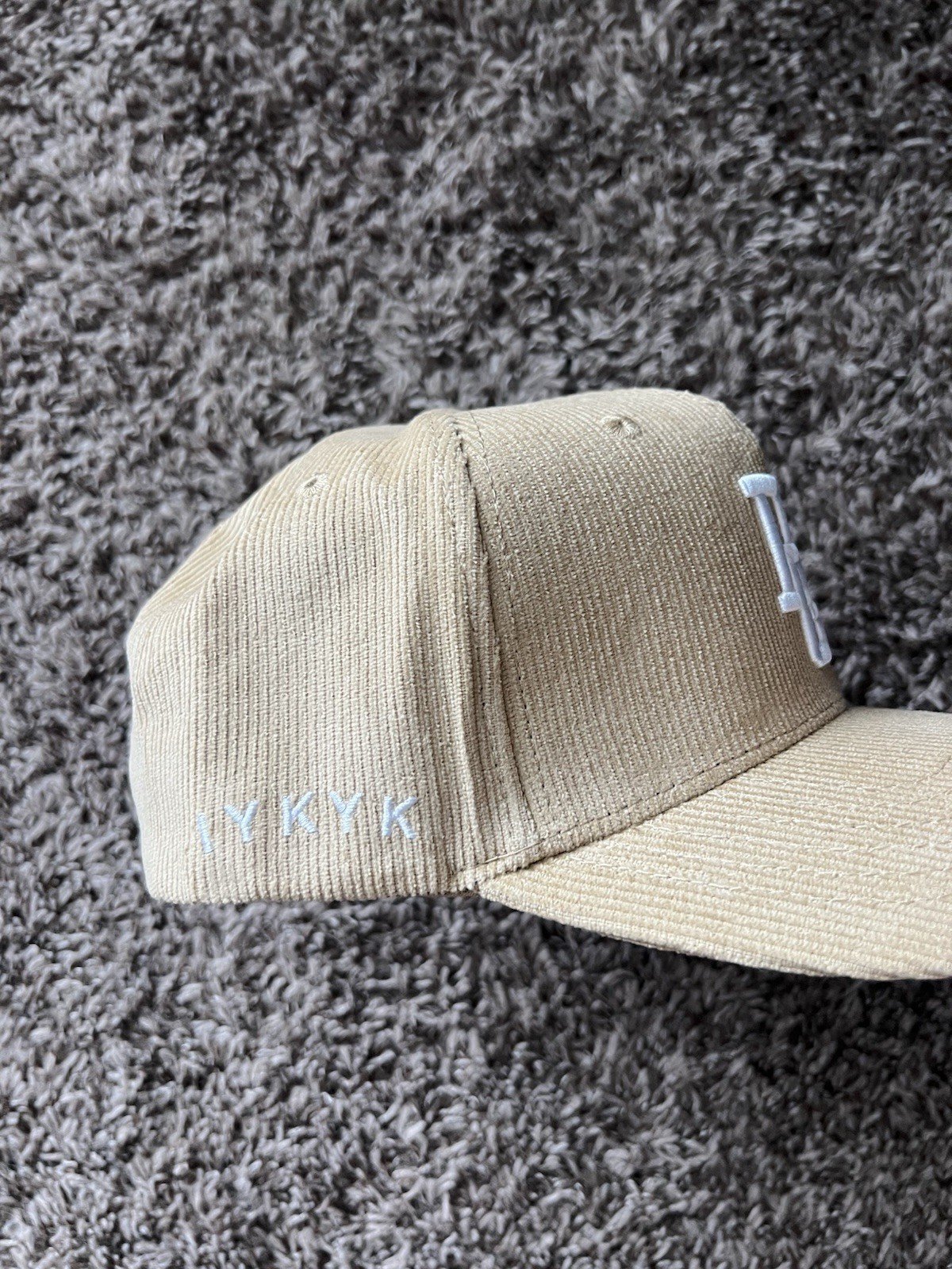 Dad Gang CORDADROY Adjustable Baseball Cap Hat (New), One Size Unisex Adult
