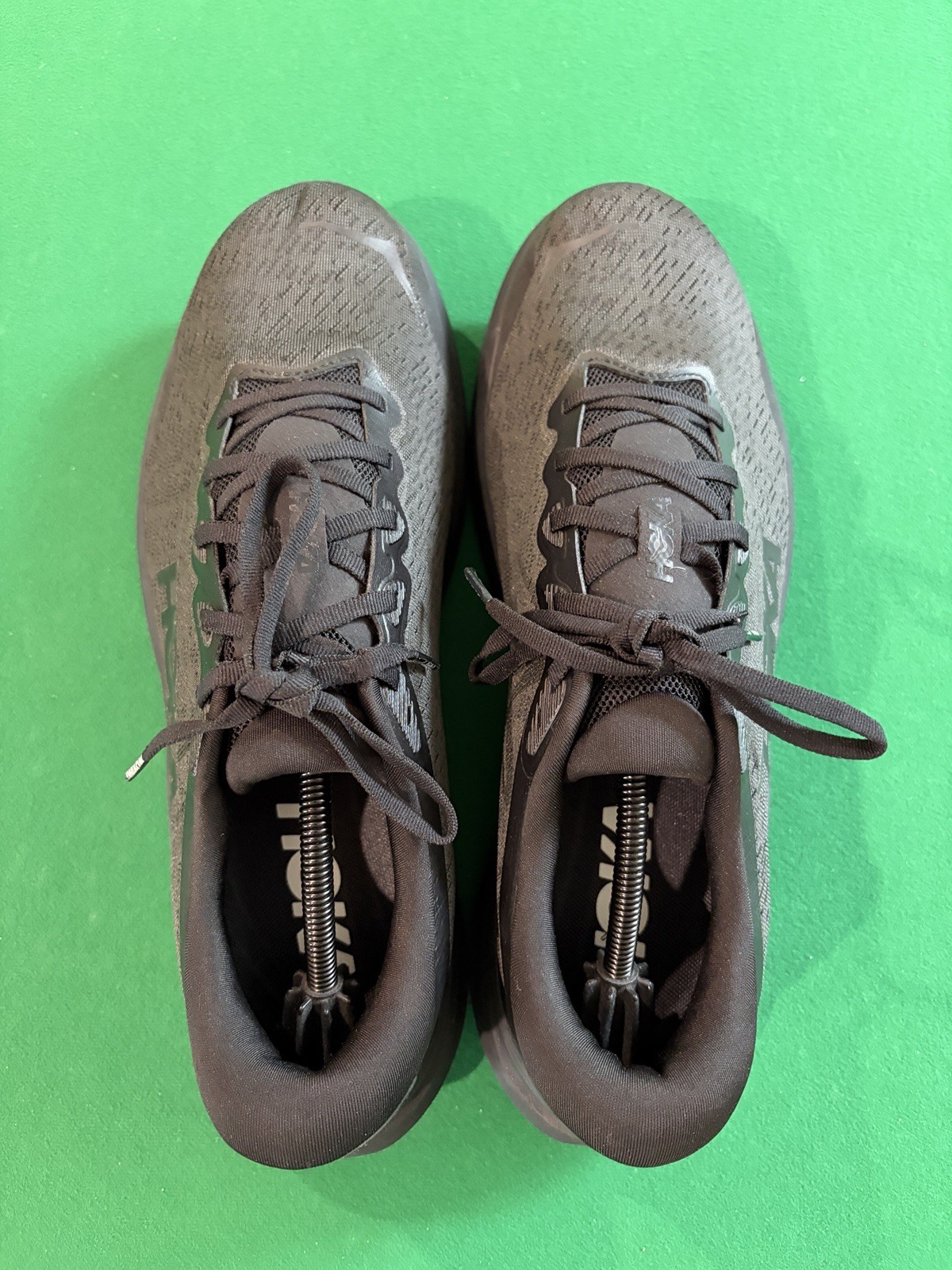 Hoka One One Solimar 2 Men Size 12.5 2E Black Running Sneakers Shoe 1177330 BBLC