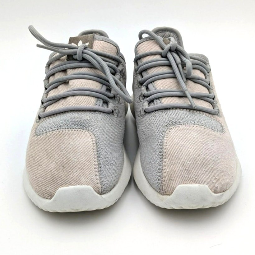 Adidas Tubular Shadow Athletic Sneakers Gray/Beige Women’s Size US5 EU37 1/3