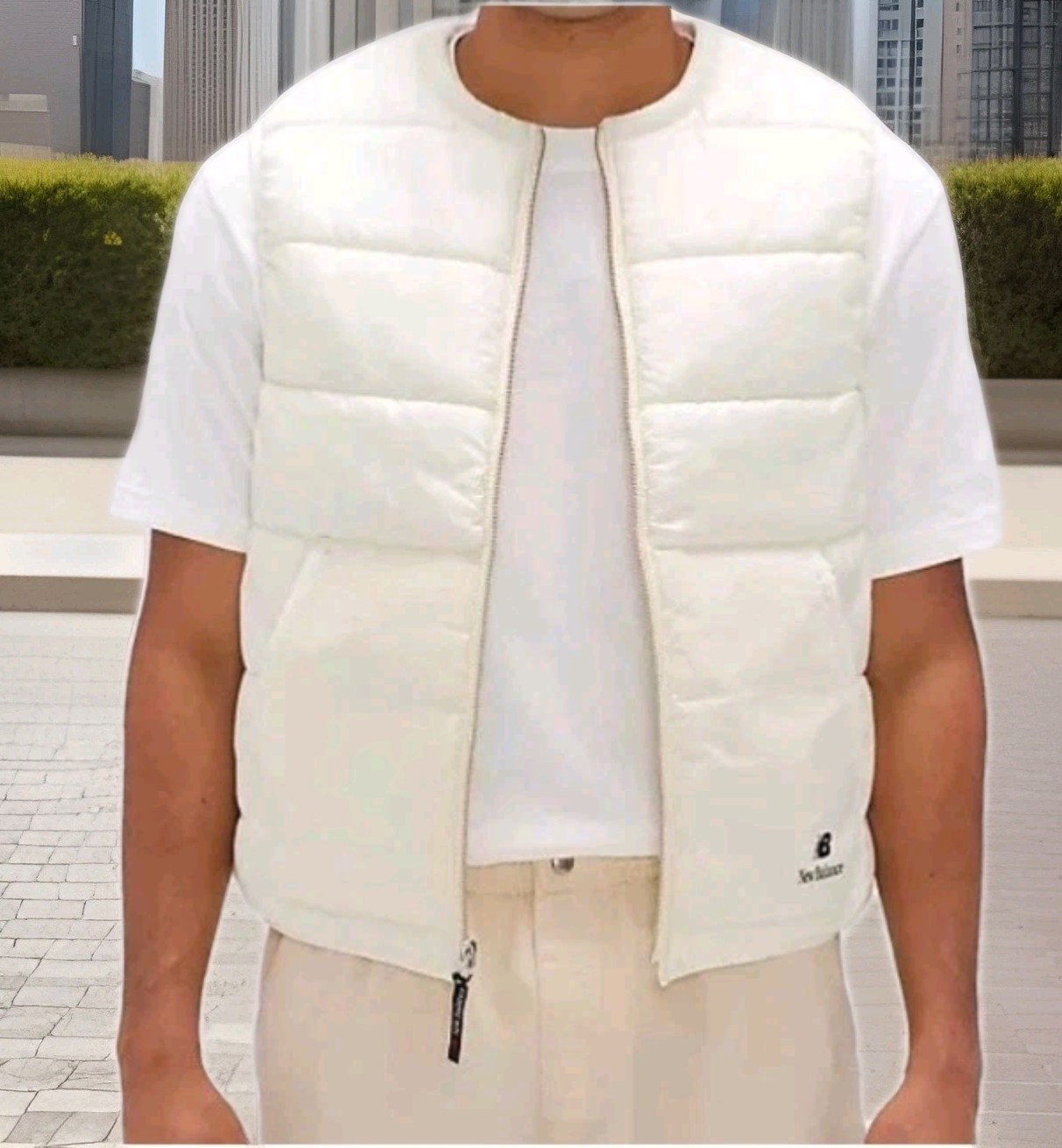 MENS NEW BALANCE Made In The USA Puffer Vest Zip NEW MV53540 Sz XL ✓ Quality!