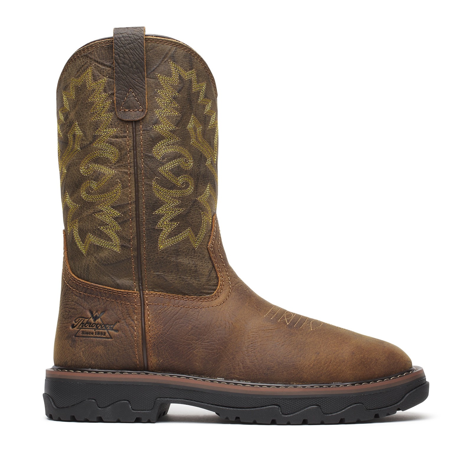 Thorogood 804-4342 Buffalo Ridge Waterproof Nano Square Safety Toe Work Boot