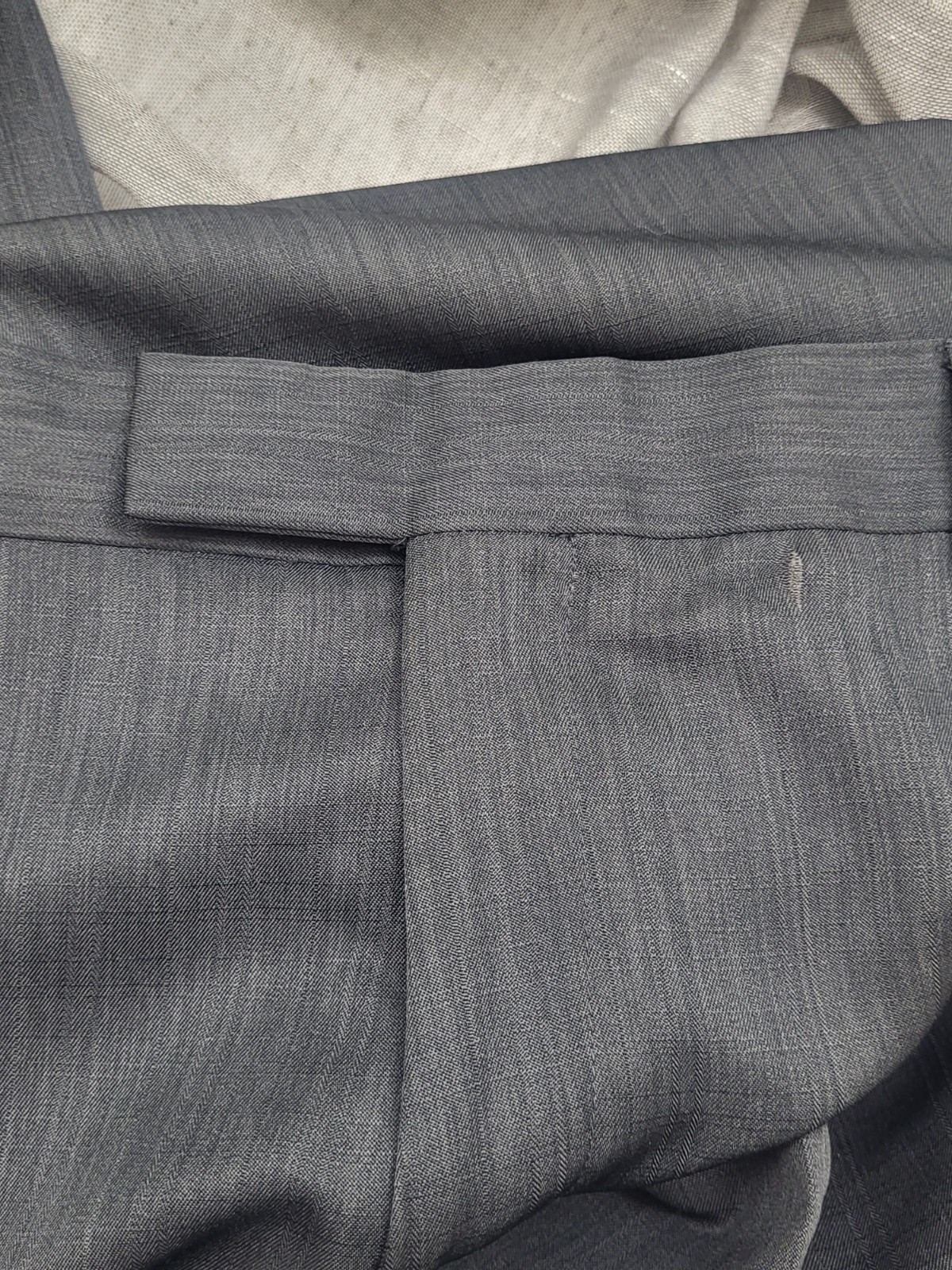 Kenneth Cole Reaction Men’s Black Textured Dress Suit Pants WPL 386 Size 36×32