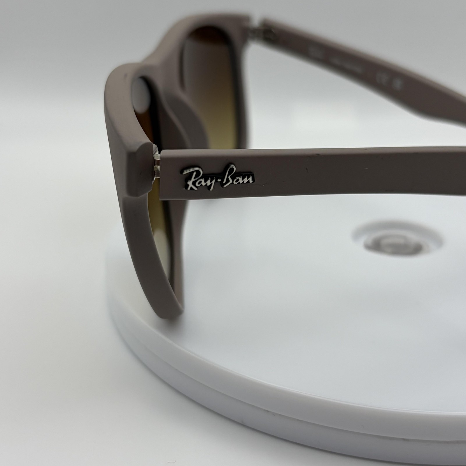 Ray-Ban Sunglasses Mens Brown Gradient Lens Square Plastic 54mm RB4184 886/85