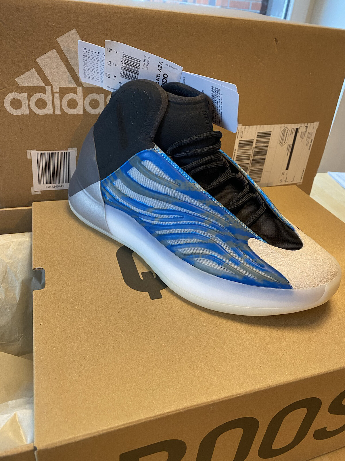 Adidas Yeezy Boost QNTM Frozen Blue US9.5 EU43 1/3 GZ8872 UK9 – NEU in OVP