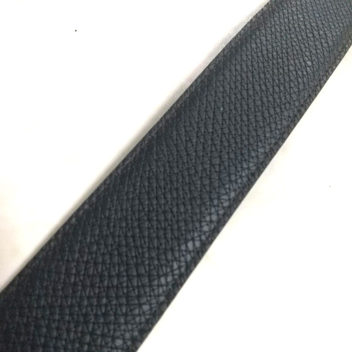 BALLY Reversible Leather Belt Men Black Brown Buckle Size 110 44 127cm Width 3.5