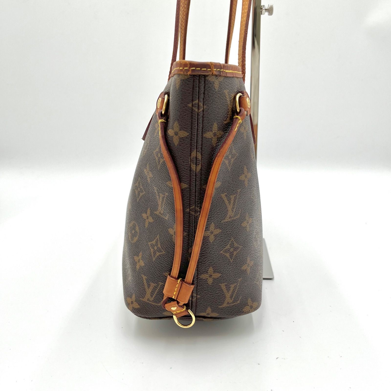 Auth LOUIS VUITTON Monogram Neverfull PM Tote Bag M40155 2Y9616