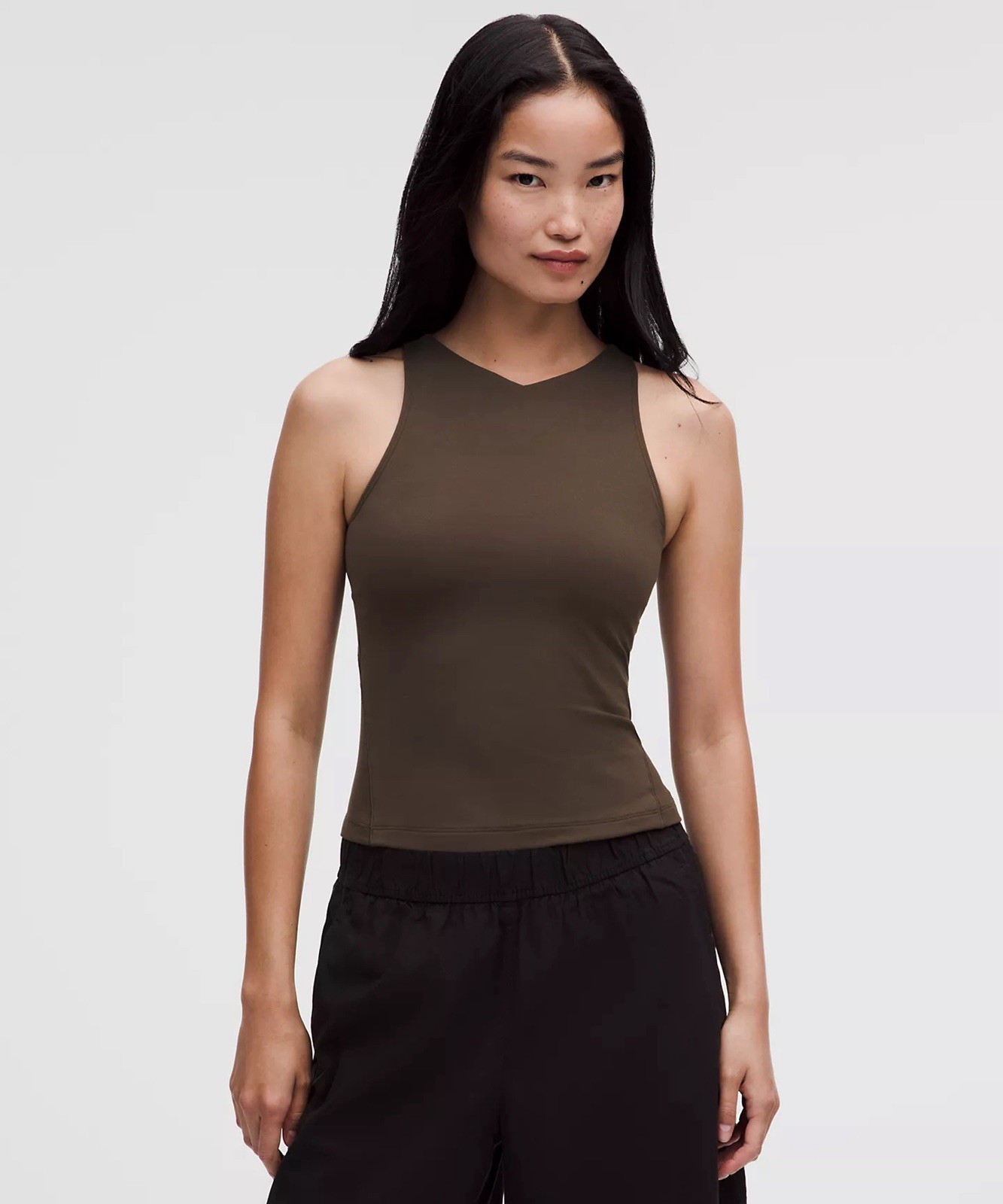 Lululemon Size 8 Align Mini V-Neck Tank Top, Walnut Crunch, NWT