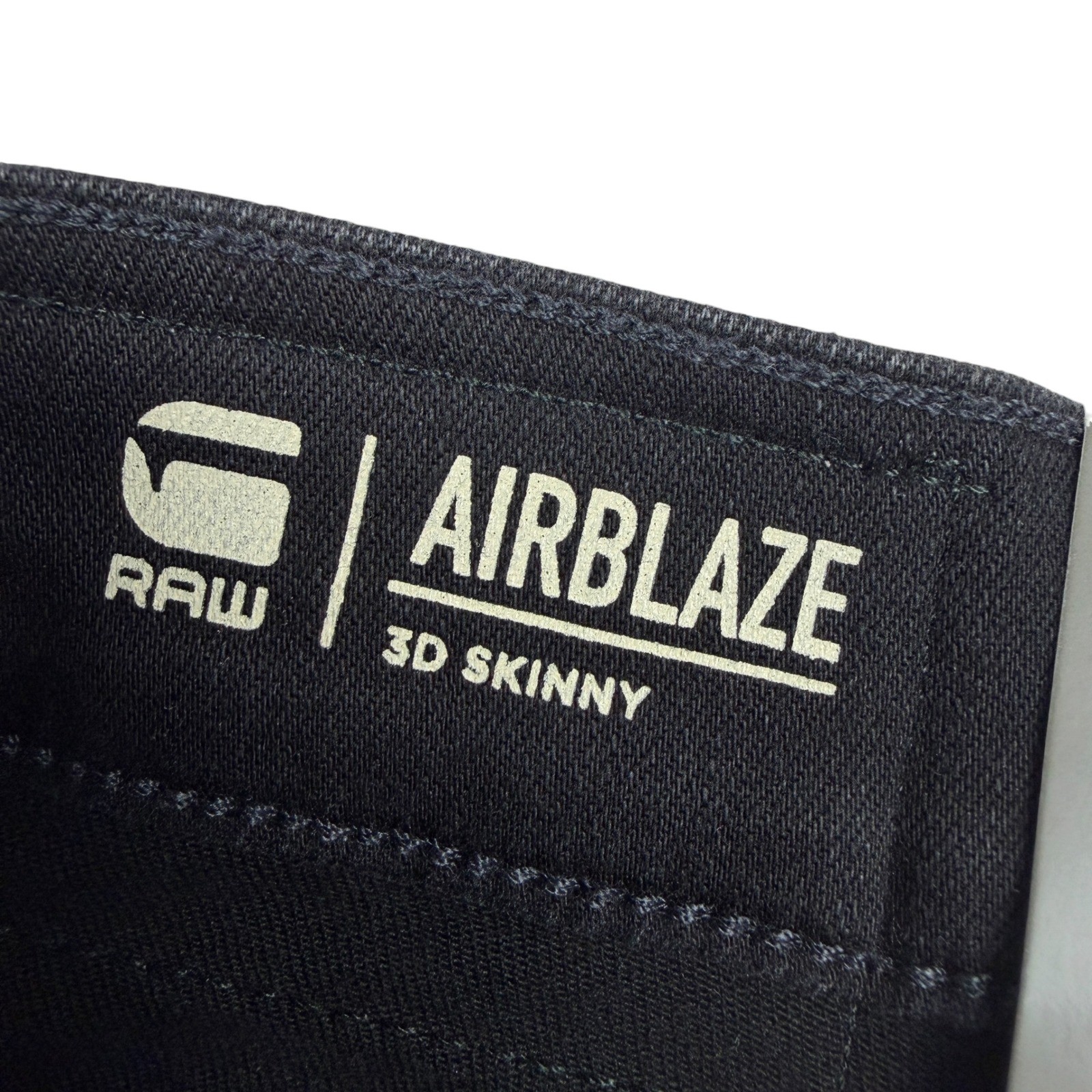G-Star Raw Airblaze 3D Skinny Men Black Tactical Cargo Pants W38 L36 D16129-B964