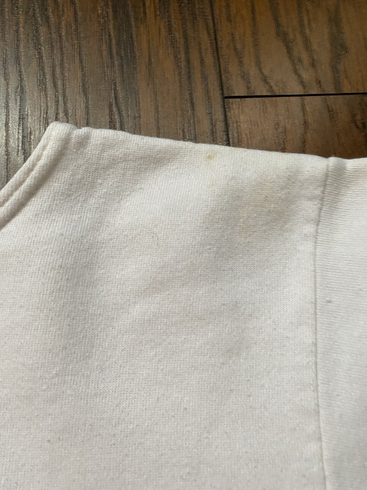 VINTAGE WORLD GYM SWEATSHIRT 80S CROPPED PULLOVER GOLDS POWERHOUSE BODYBUILDING