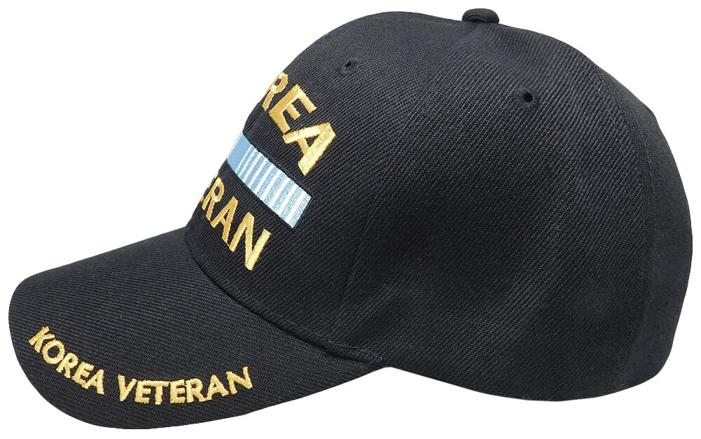 Korea Veteran RIBBONS Ball Cap Army Navy USAF Korean War Vet Hat
