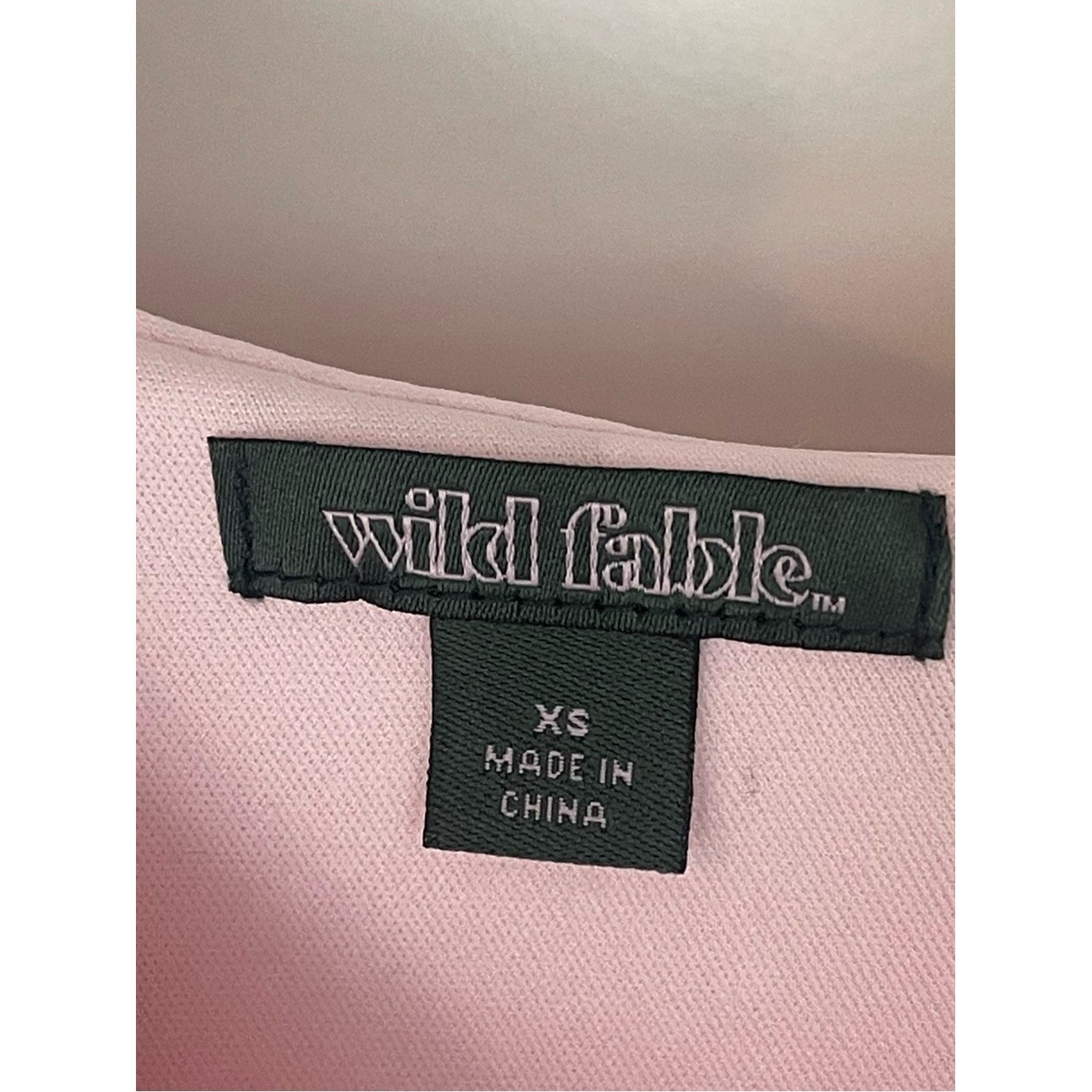 wild fable Pink One-Shoulder Floral Ruffle Maxi Dress with Slit and Zipper NWT
