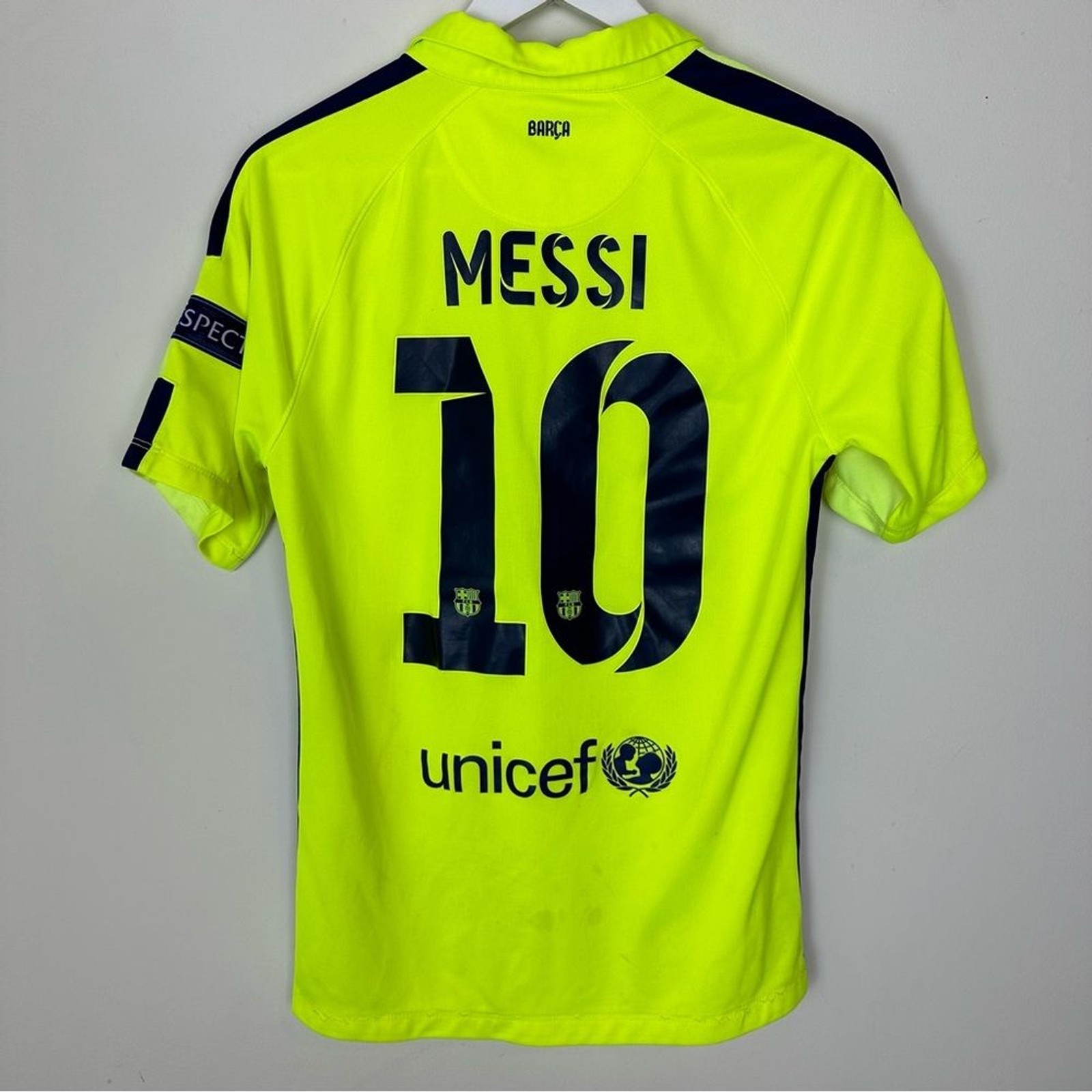 Nike Barcelona 2014/2015 Third Kit Jersey Messi Barca