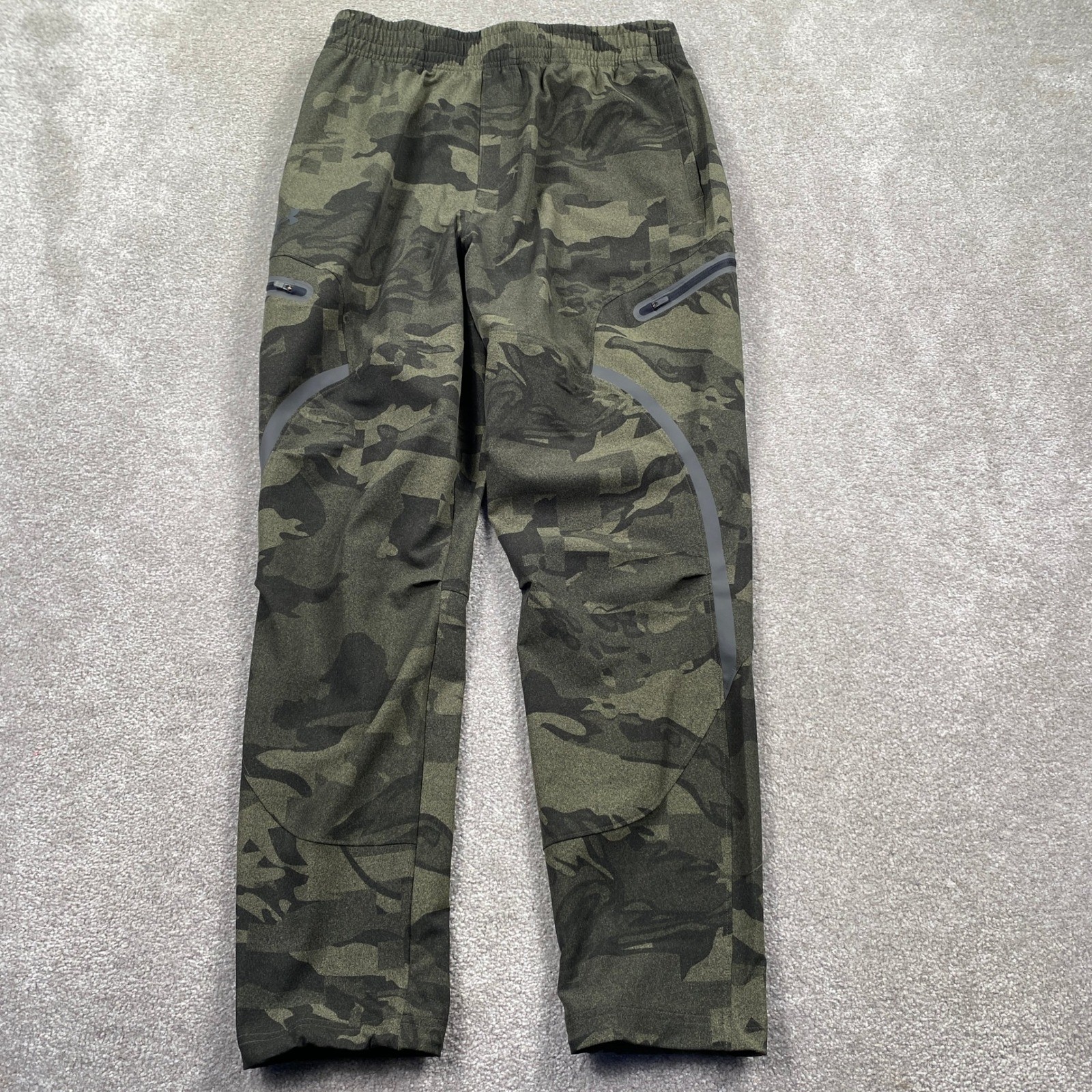 Under Armour Mens Camo Loose Fit Jogger Pants Green Camouflage 1390256 Large NWT