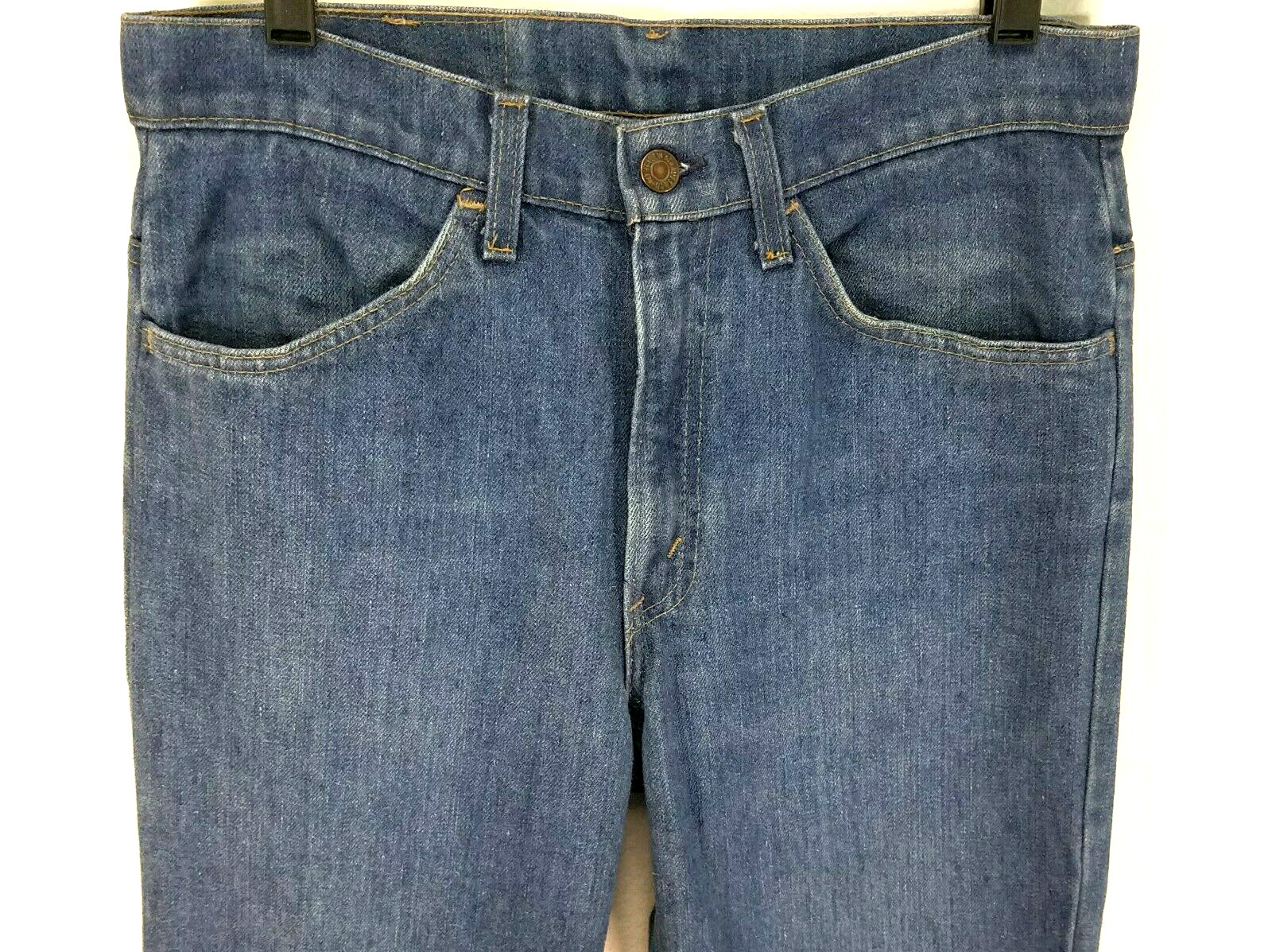 Vtg 70s 80s LEVI’S 519 Orange Tab Jeans Straight USA 32/34 True to Size * RARE *