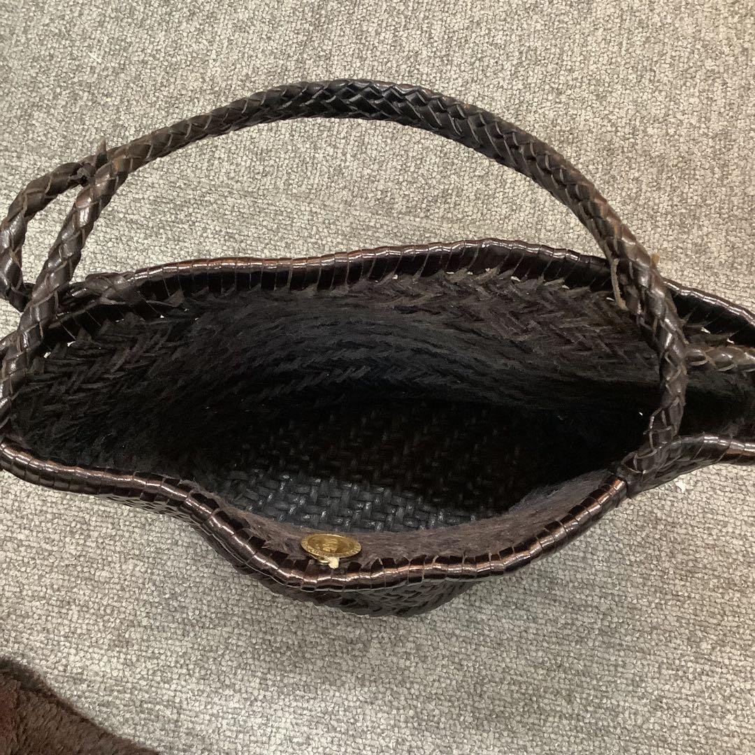 Dragon Diffusion Leather Mesh Tote Bag
