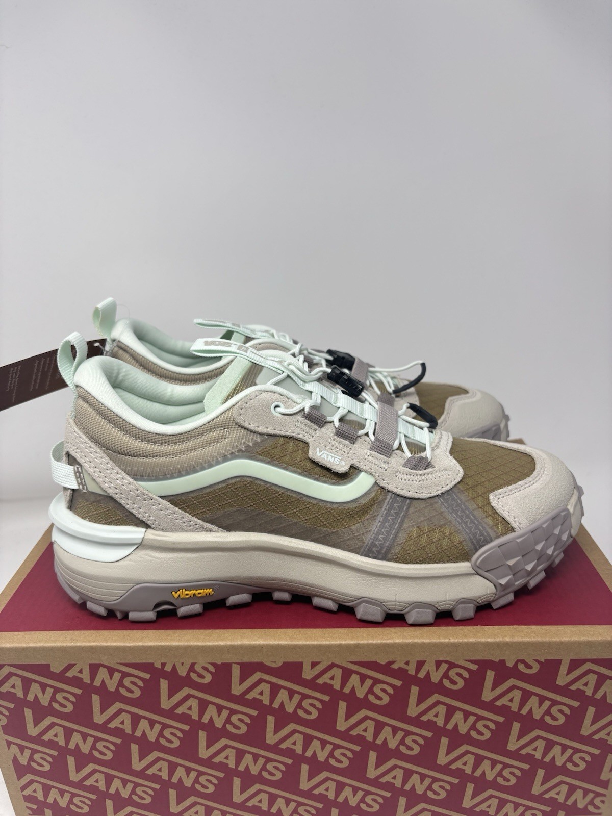 Vans MTE Crosspath XC Hiking Shoes Peyote Beige Mint Green Women’s Size
