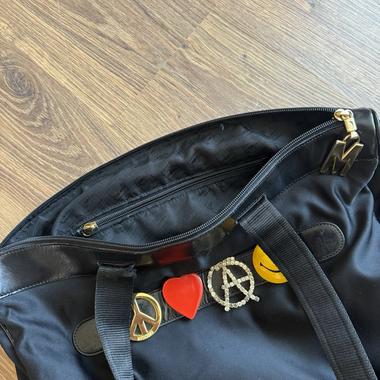 Vintage Moschino By Redwall Nylon Bag