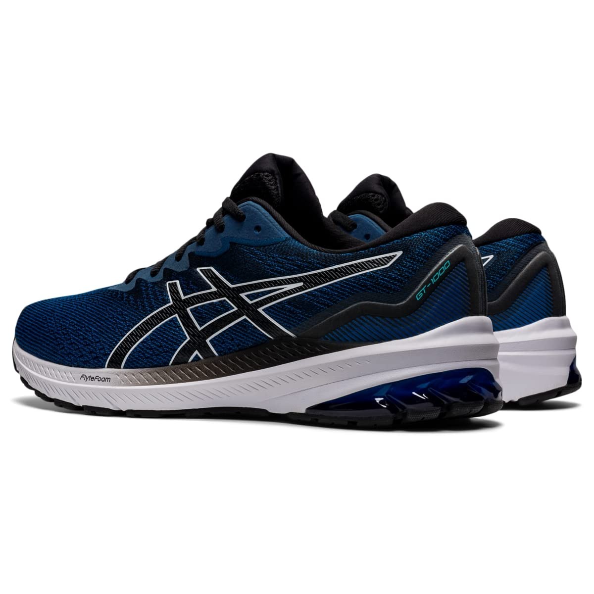 ASICS GT-1000 11 Men’s Running Shoes Size 10.5 Lake Drive/Black