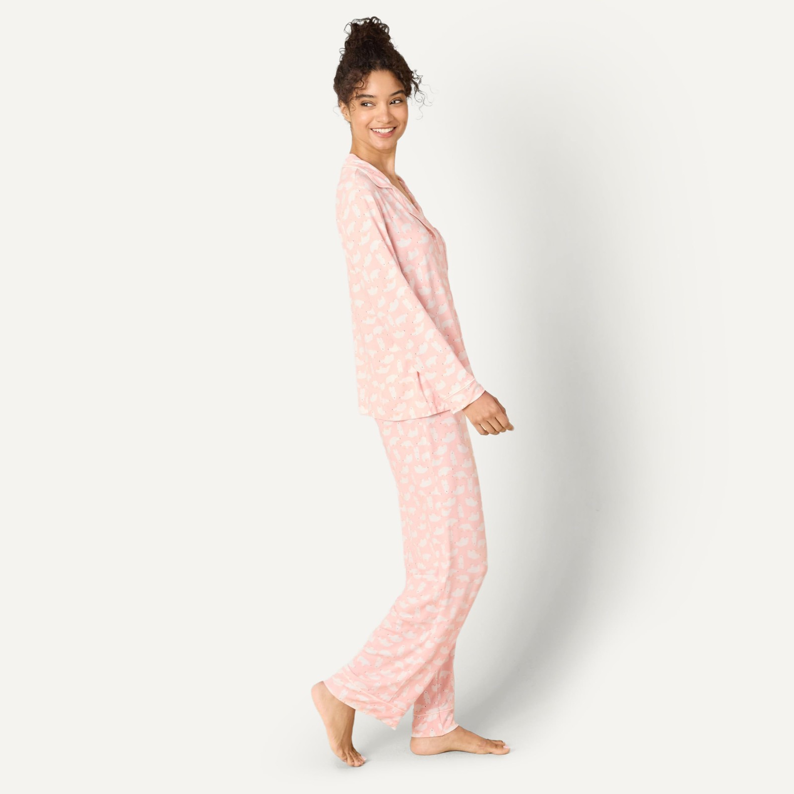 Amazon Essentials x Sofia Grainge Women’s Stretch Modal Long-Sleeve and