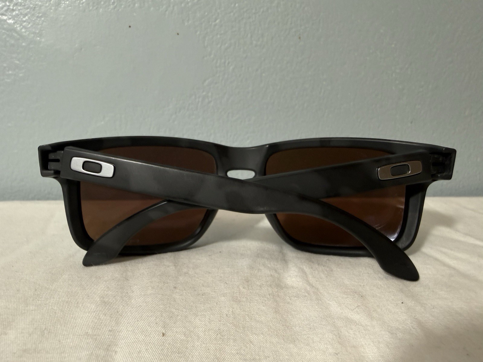 Oakley Holbrook Matte Black/Dark Camo w/ Deep Water Prizm Polarized Lenses