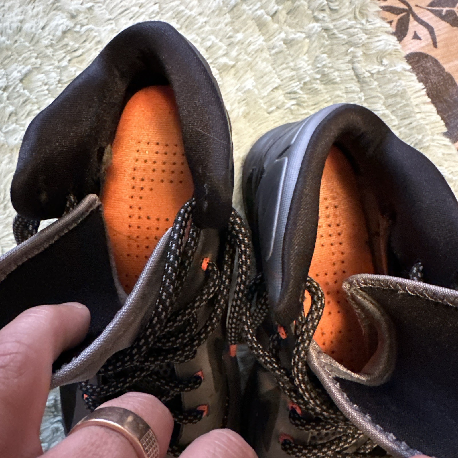 Size 8Nike LeBron 10 Lava – 541100-002