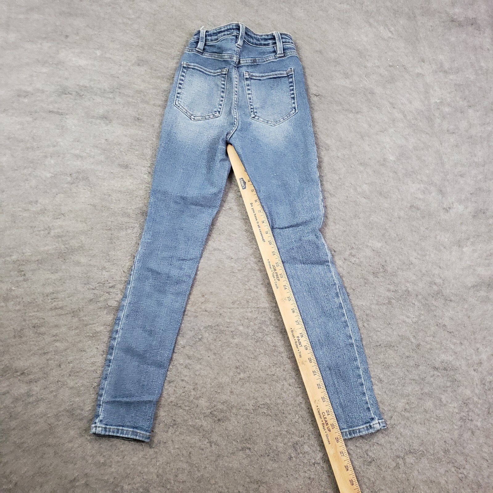 Forever 21 Jeans Womens 24 Jegging Skinny High Rise Medium Wash Pants Blue 22×26