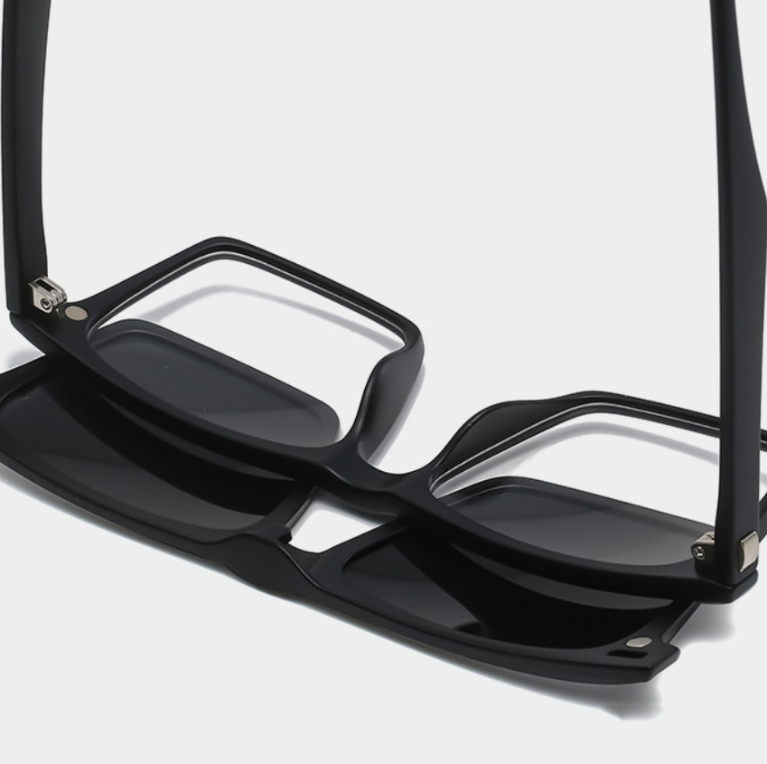 5 in 1 Magnetic Clip On Reading Glasses Men Women Outdoor Sunglasses Hot
