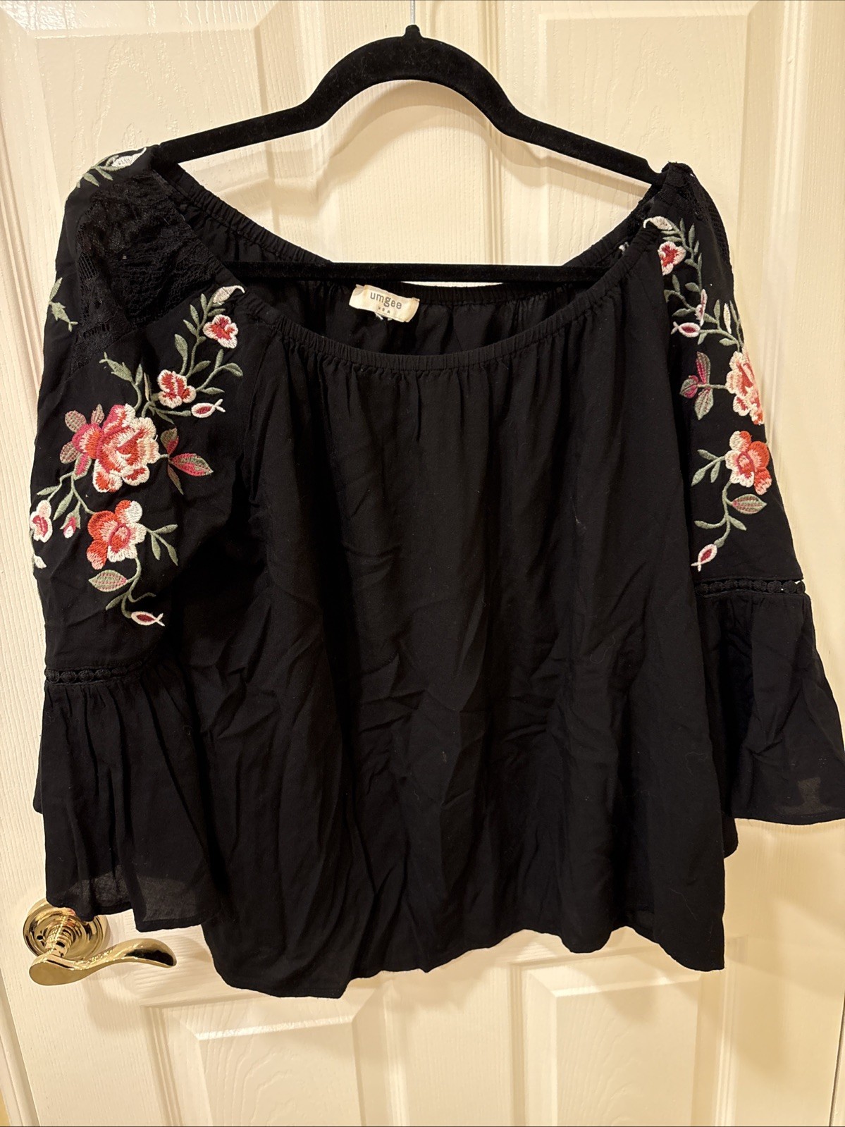 Umgee Women’s Floral Print Top XL