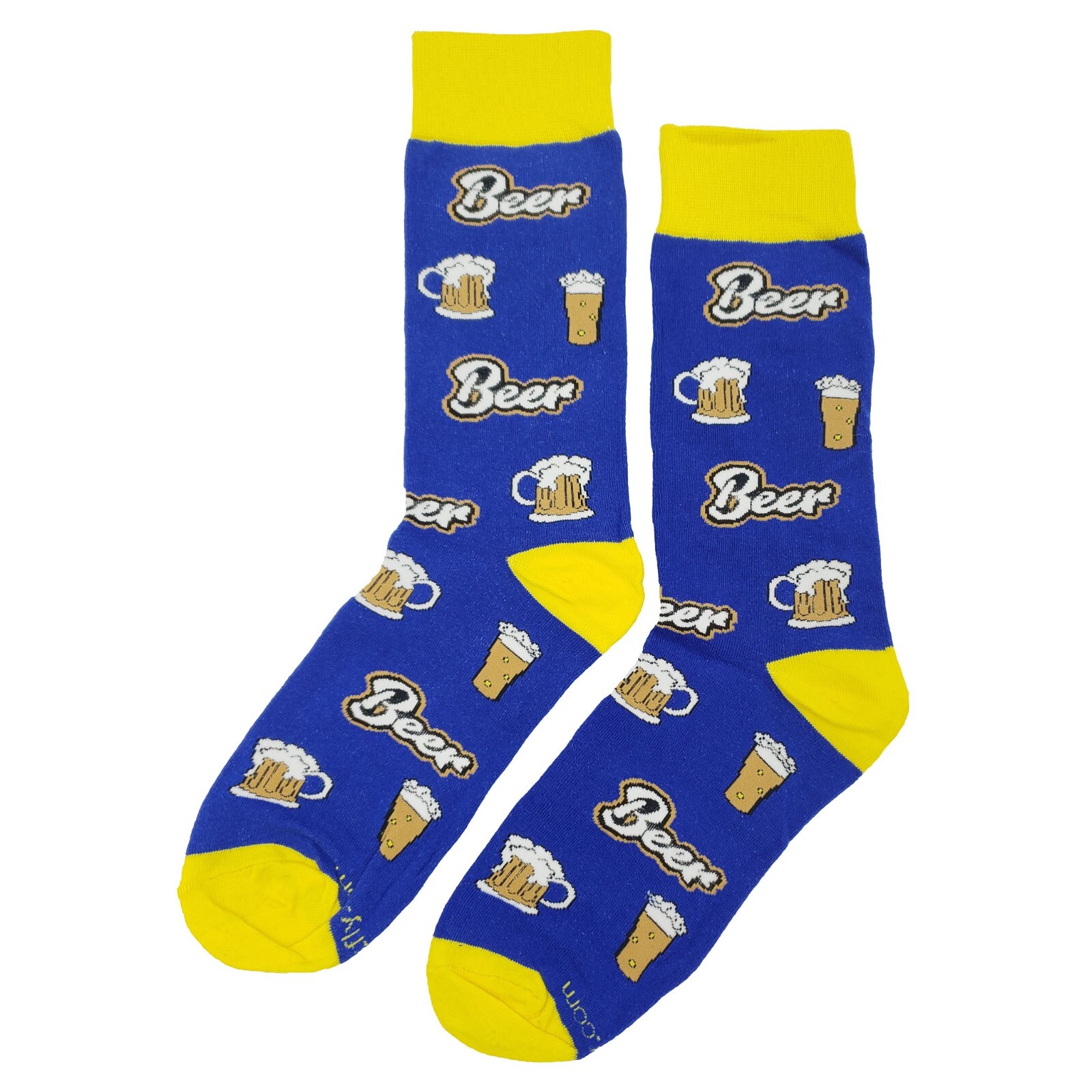 NWT Beer Dress Socks 4 Pack Novelty Men 8-12 Crazy Fun Sockfly