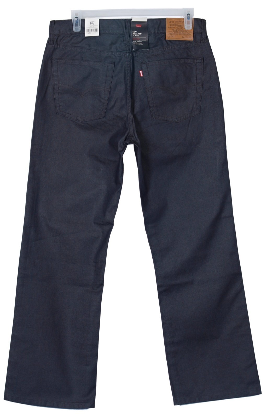 Levi’s Premium 567 Relaxed Flare Coated Men’s Jeans Inseam 32 – Retail $98