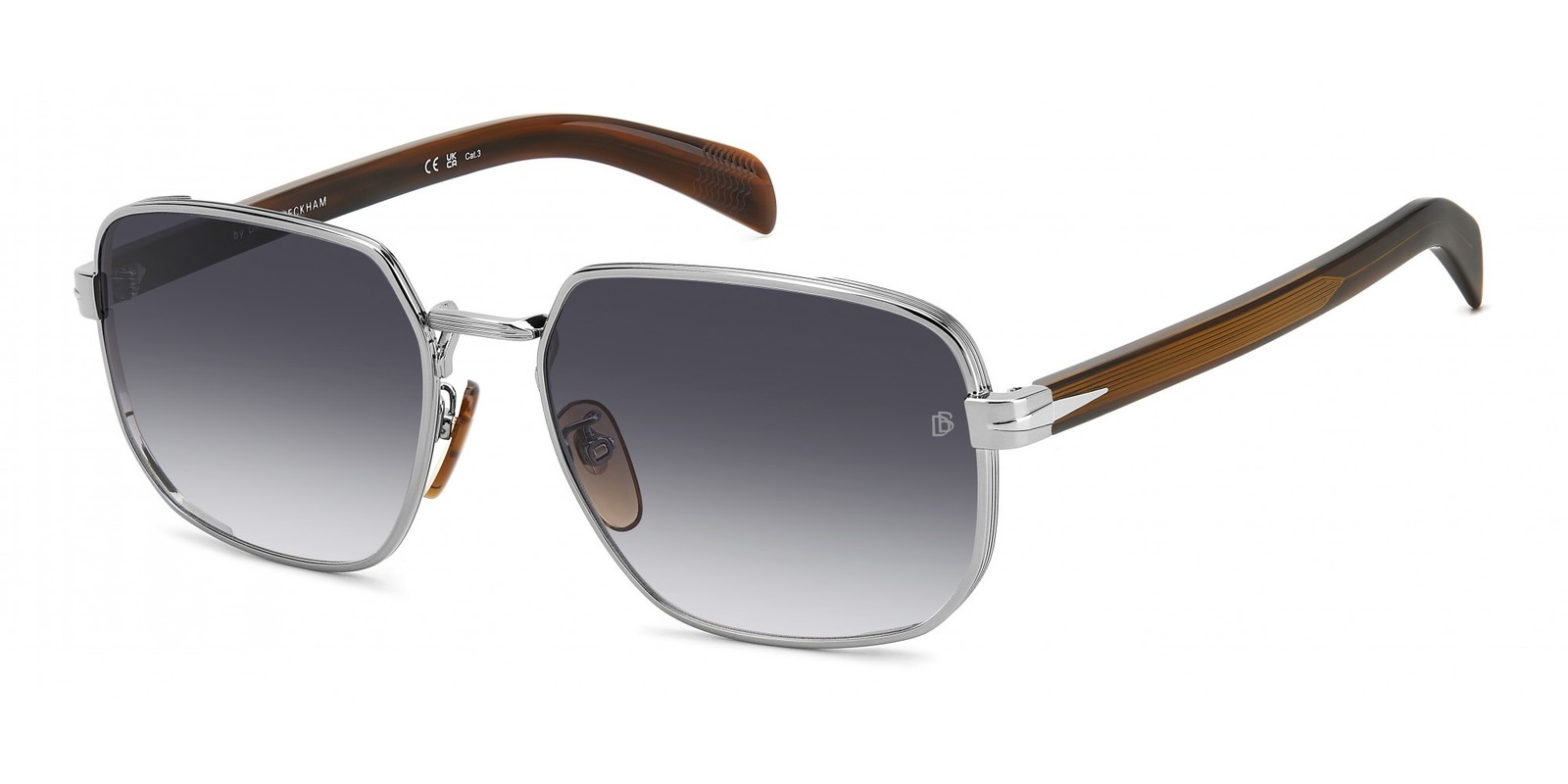 David Beckham DB 7121/G/S Ruthenium brown 60/18/145 MAN Sunglasses
