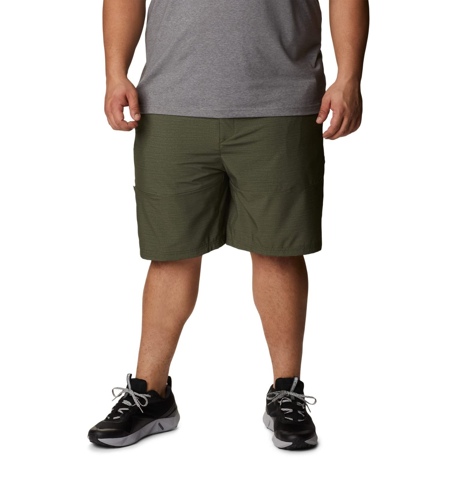 Columbia Men’s Twisted Creek Short, Stone Green Heather, Small